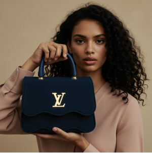 شنطه حريمي  كحلي